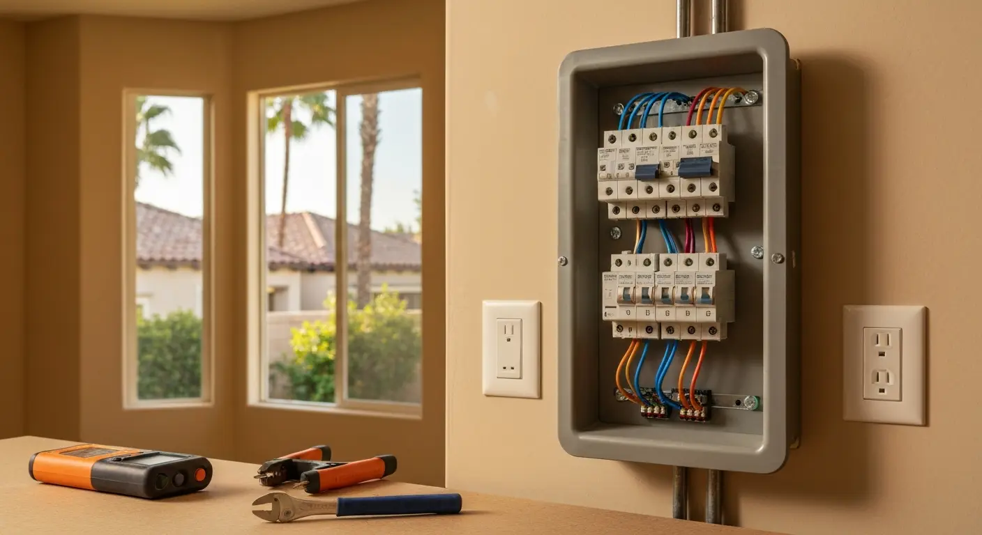 Residential wiring installation