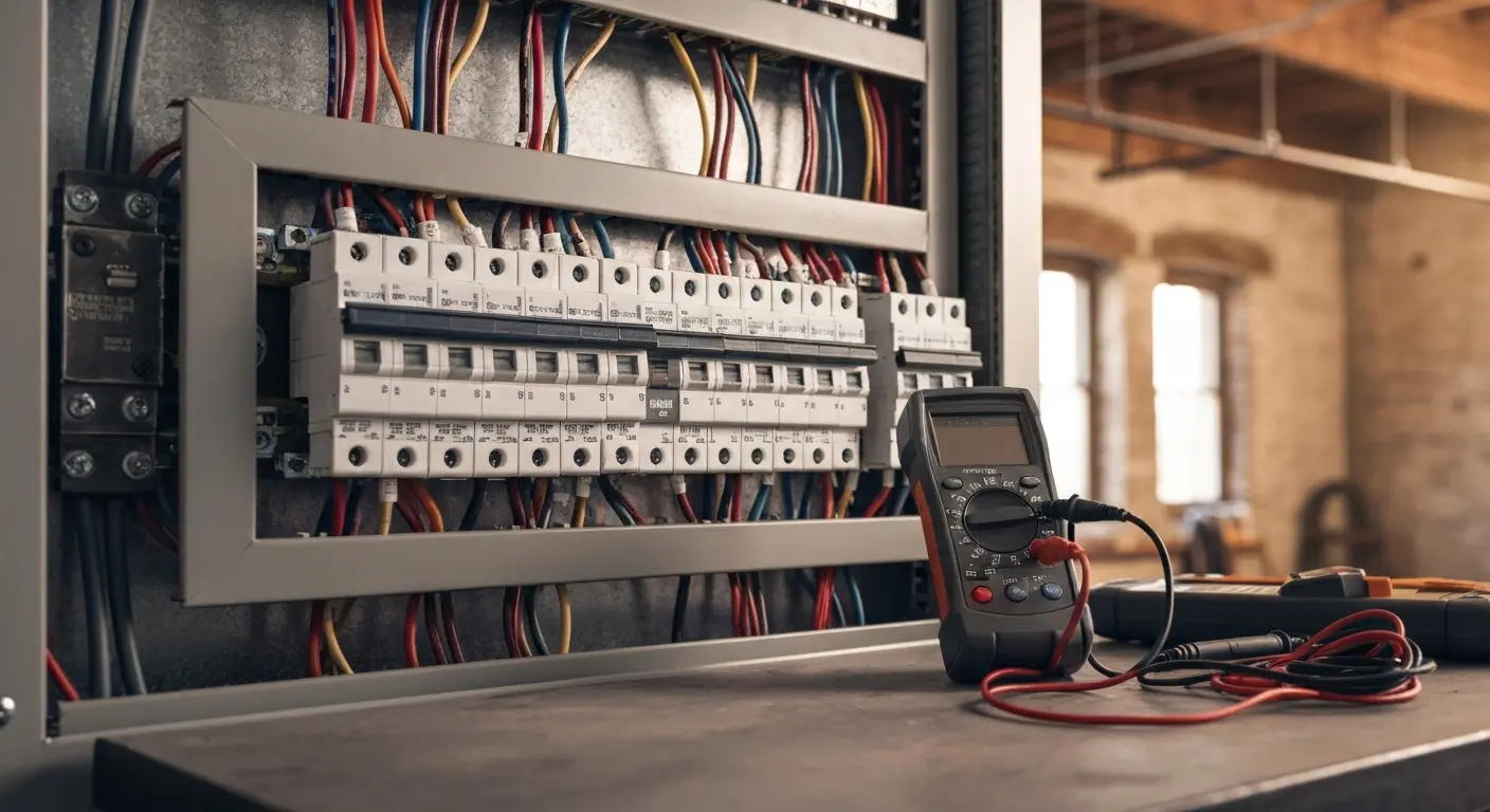 Circuit breaker repair work