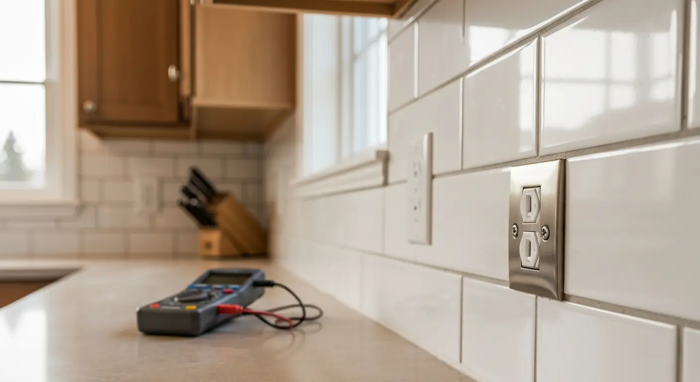Outlet and switch installation