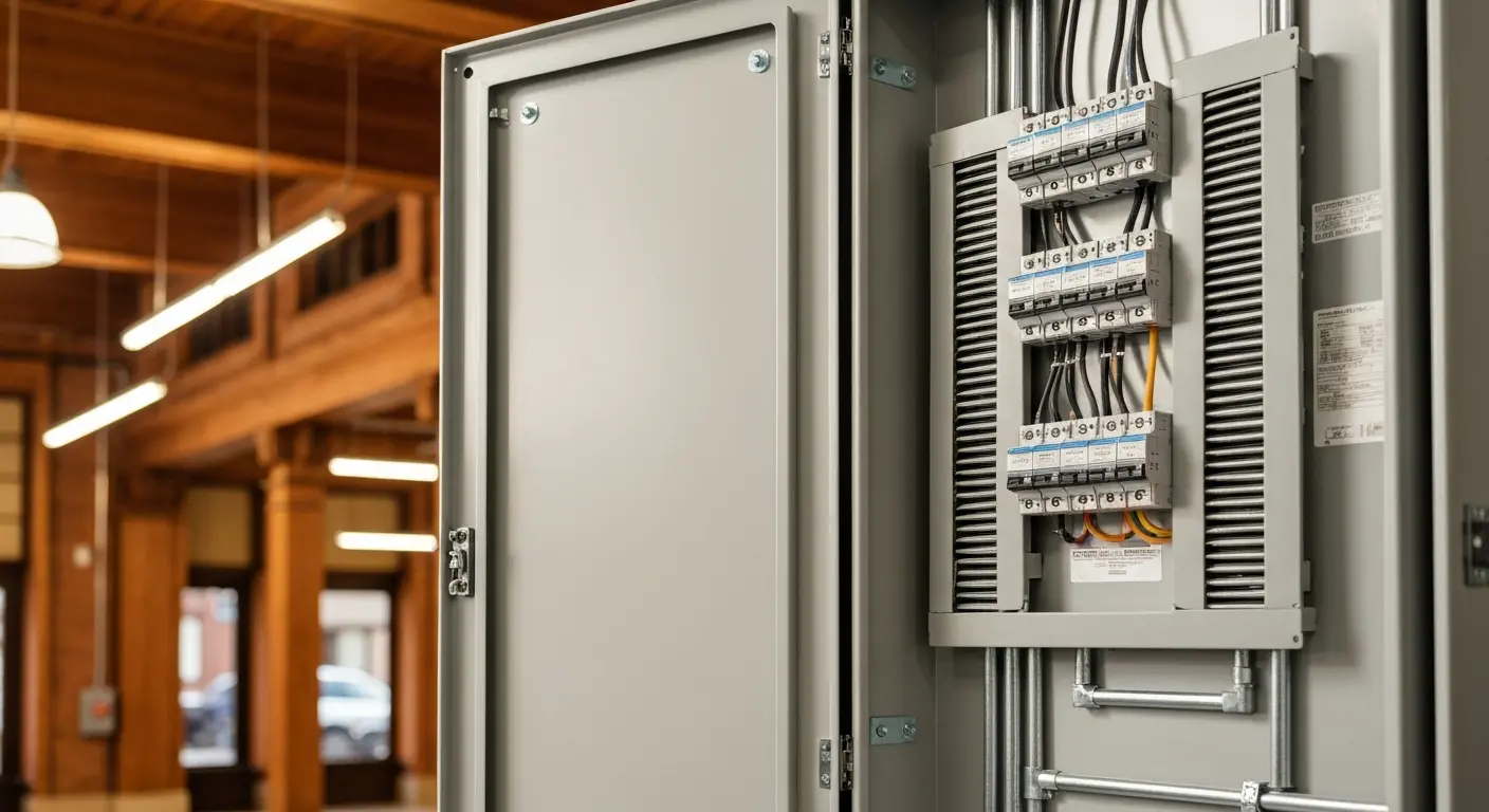 Commercial electrical service work