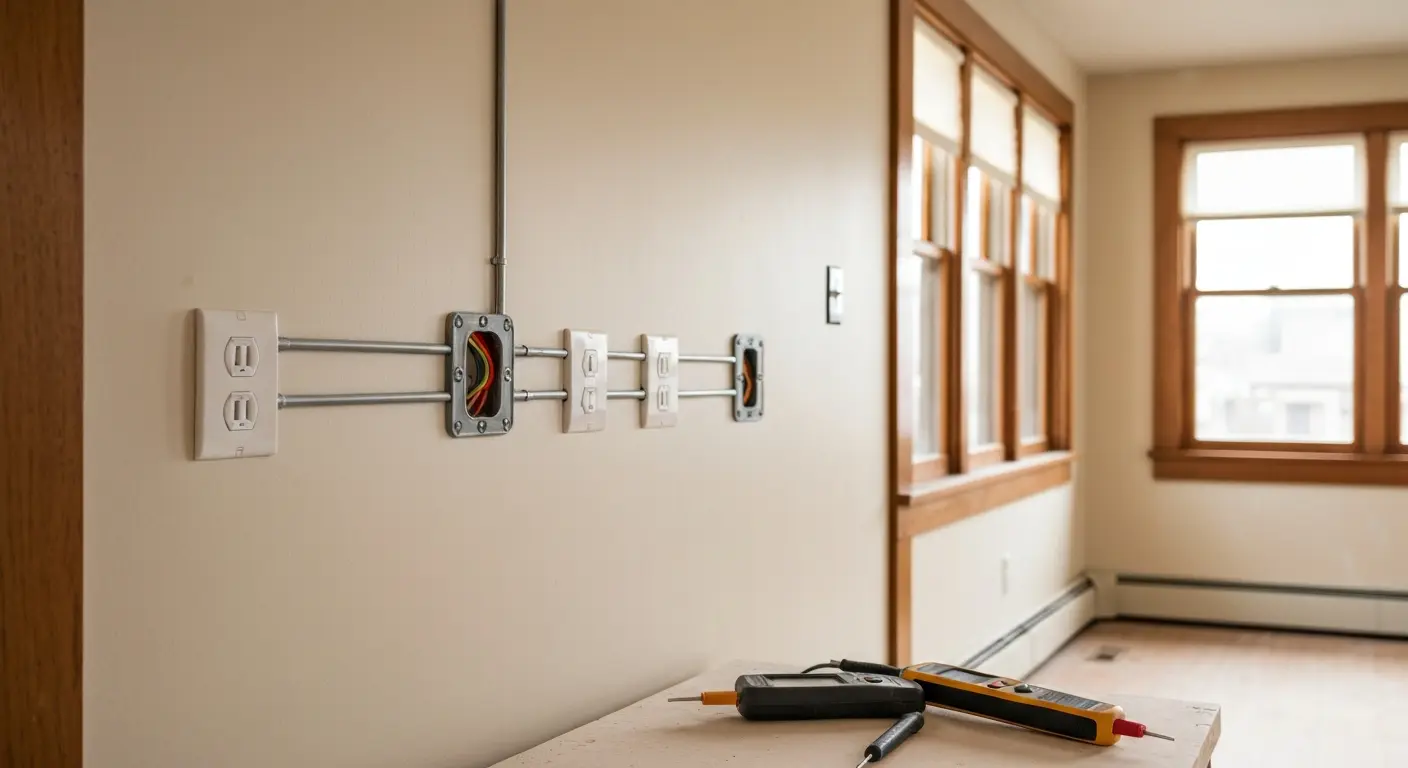 Residential wiring installation