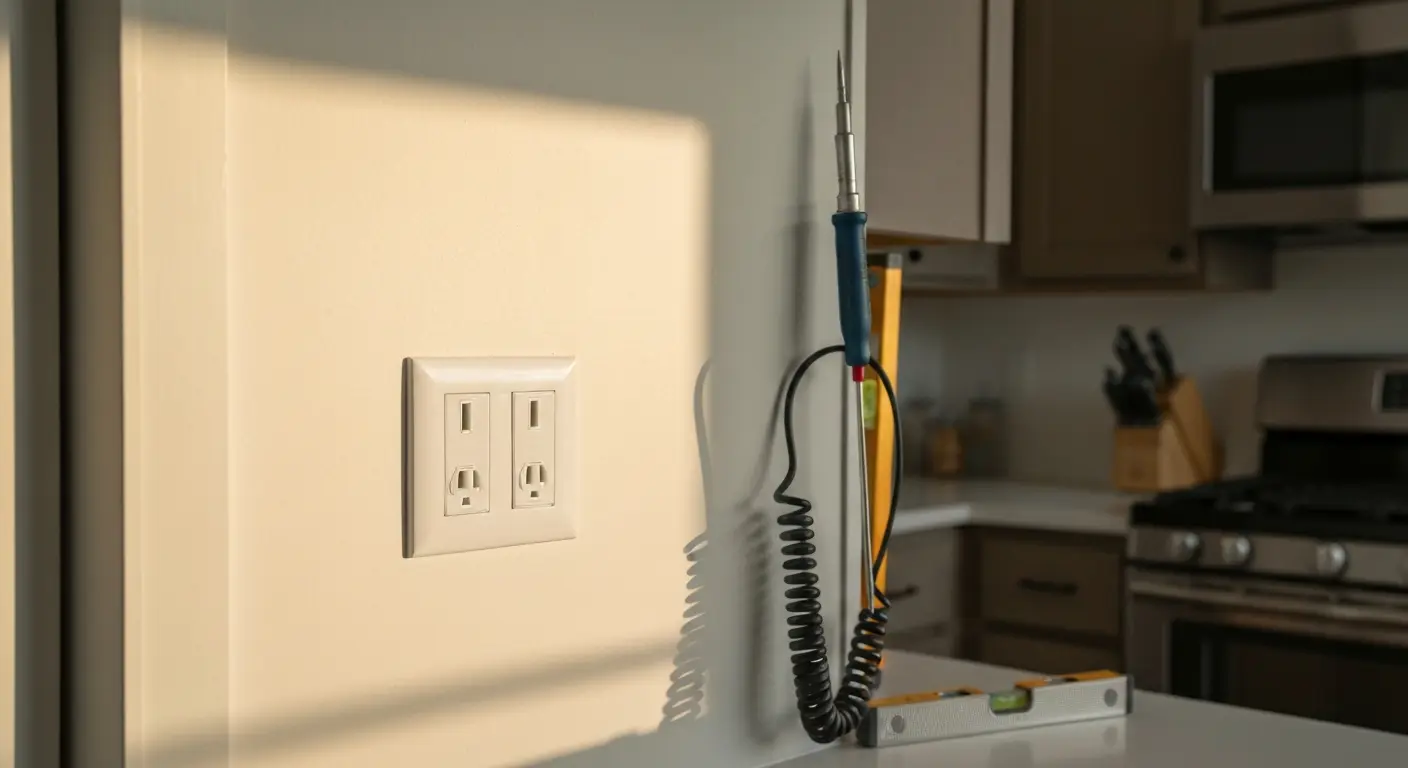 Outlet and switch installation