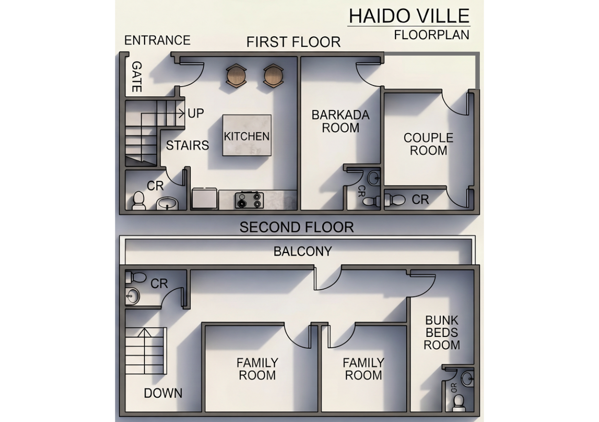 HaidoVille Floor Plan