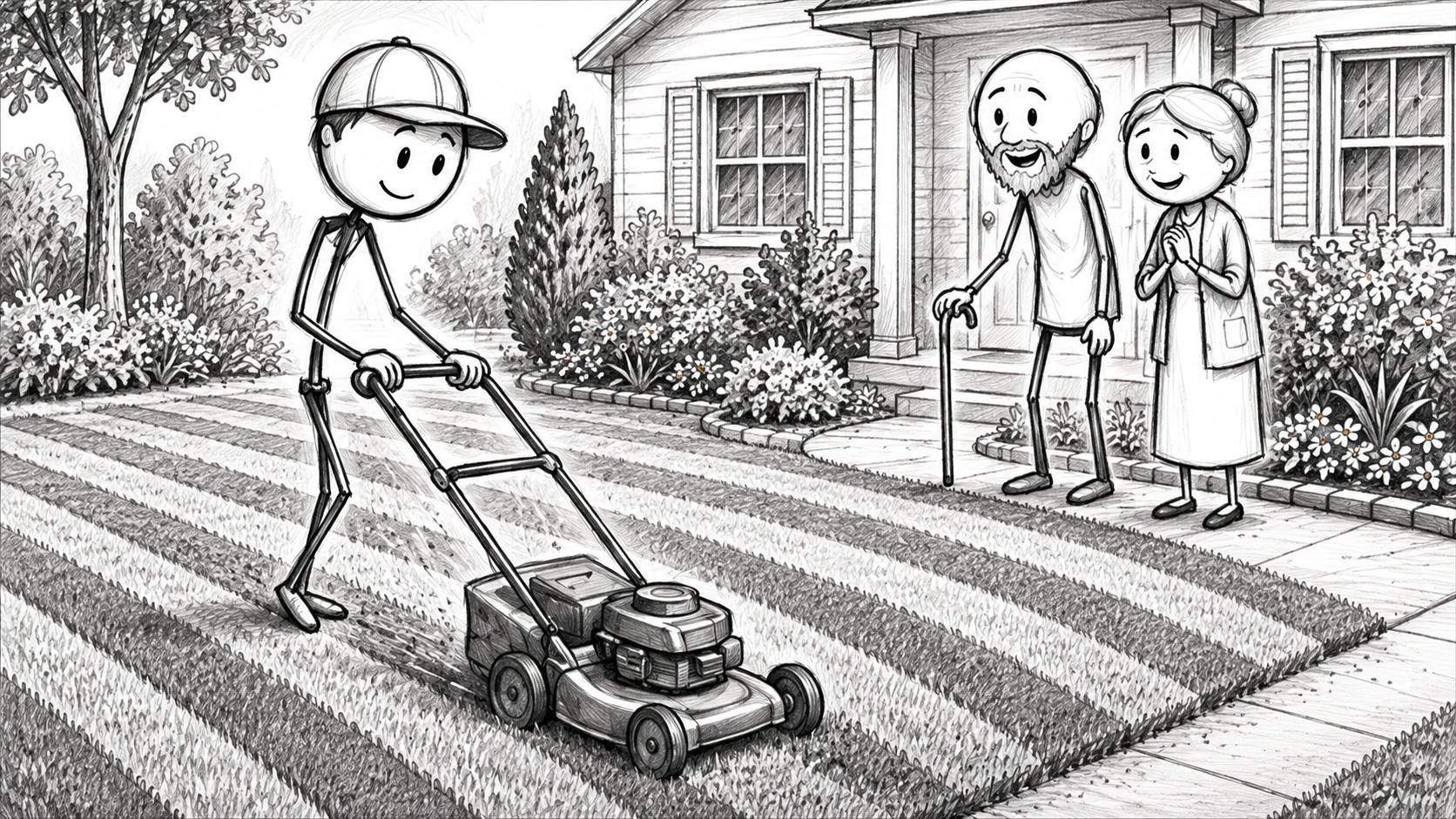 Stickman style example