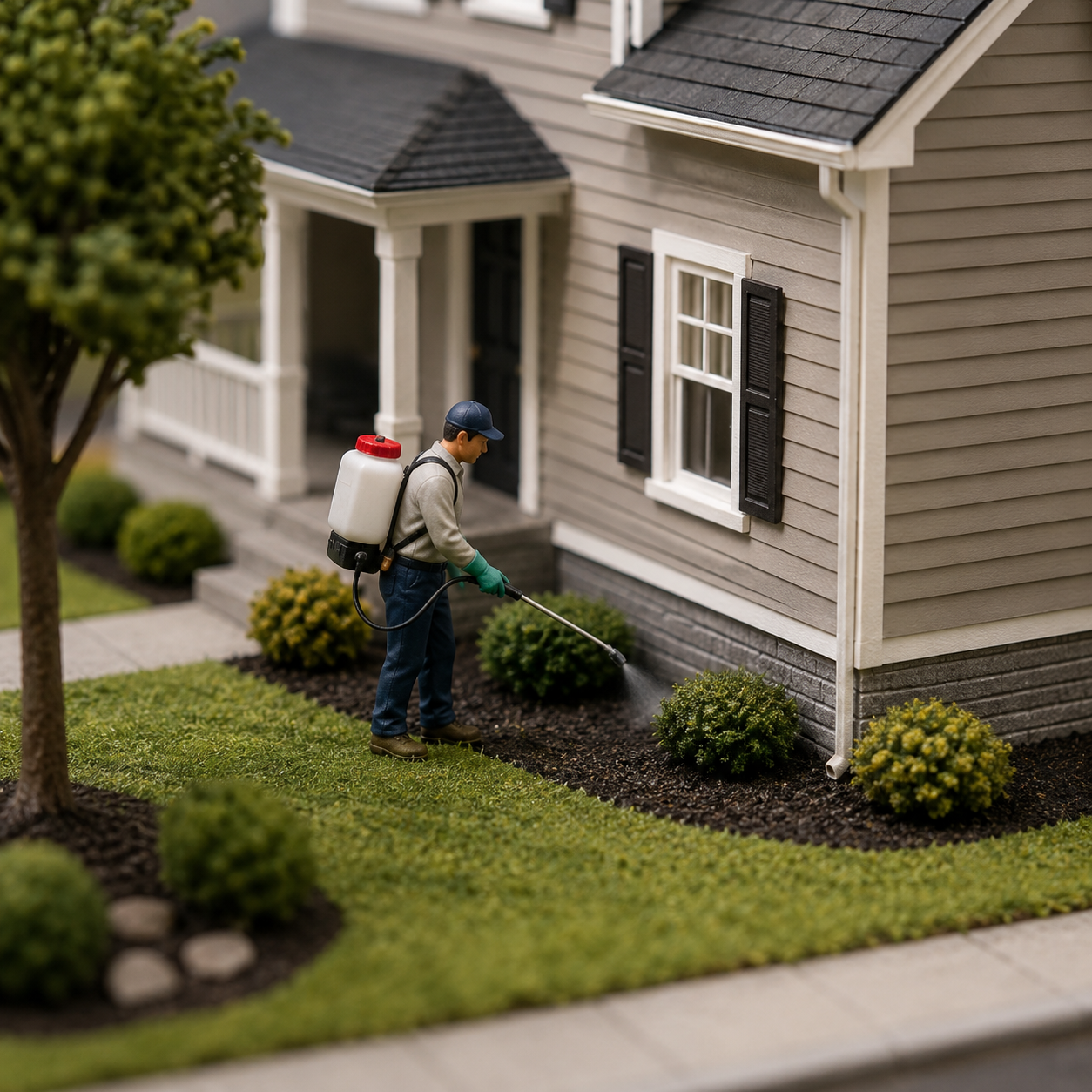 Miniature model style example