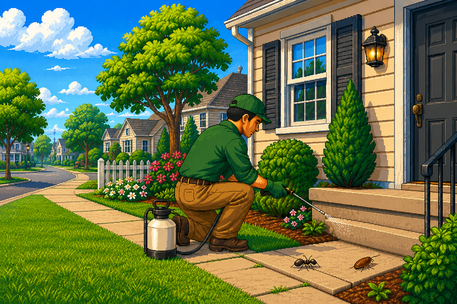 Pixel art style example