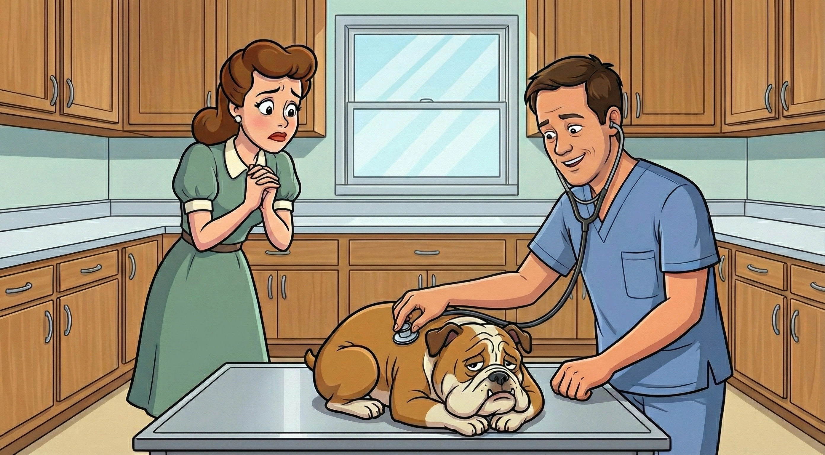 Classic animation style example