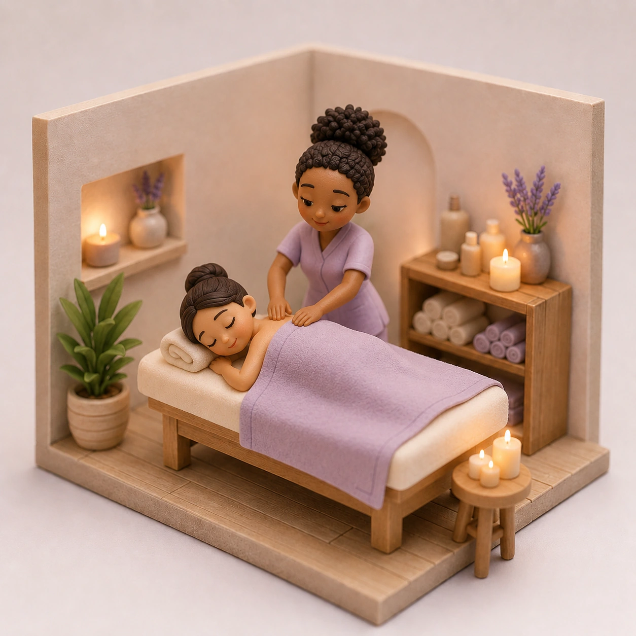 Miniature model style example