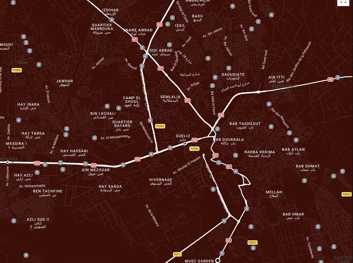 Guéliz Location