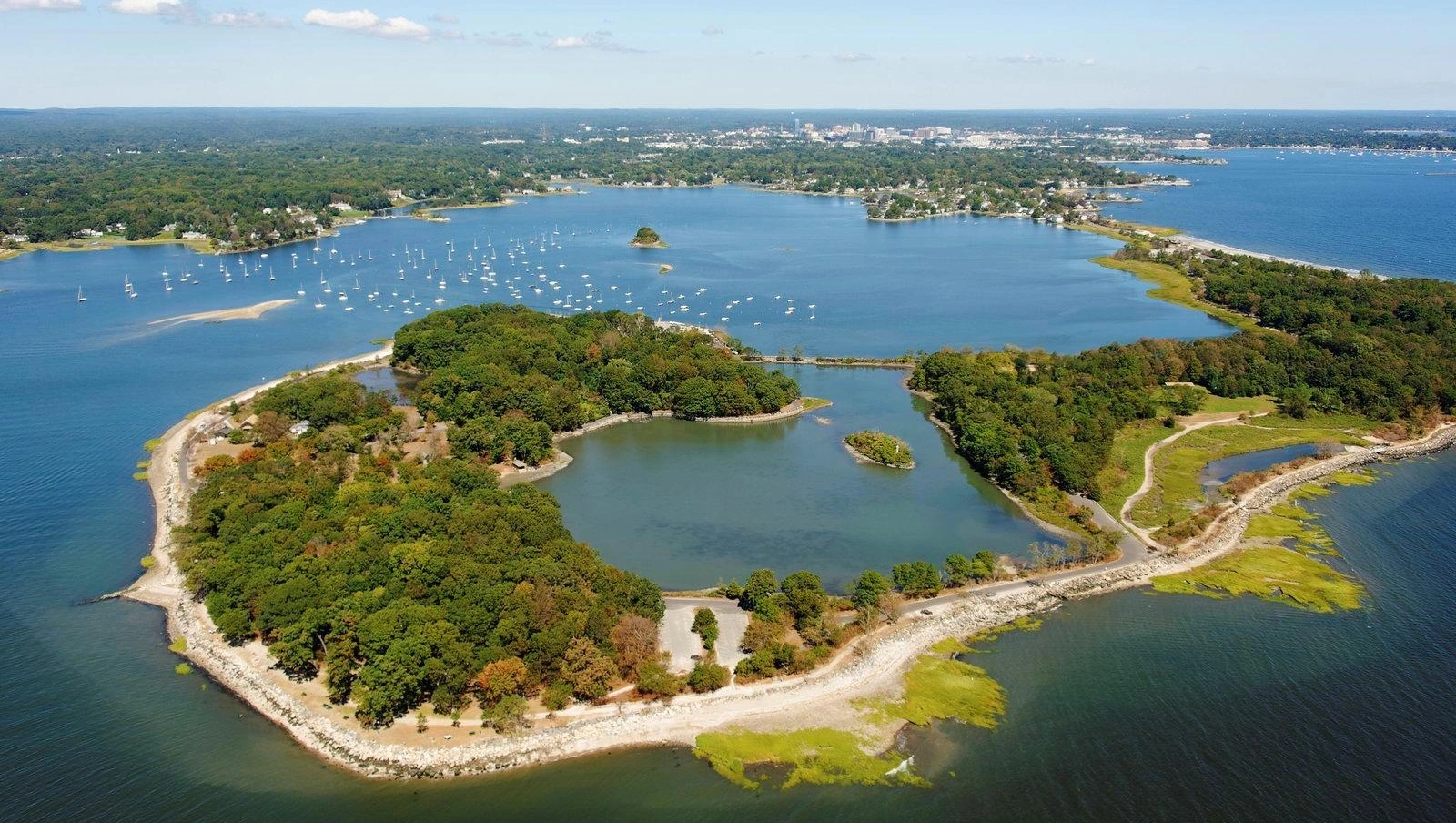 Greenwich Point Park (Tod's Point) in Greenwich, Connecticut