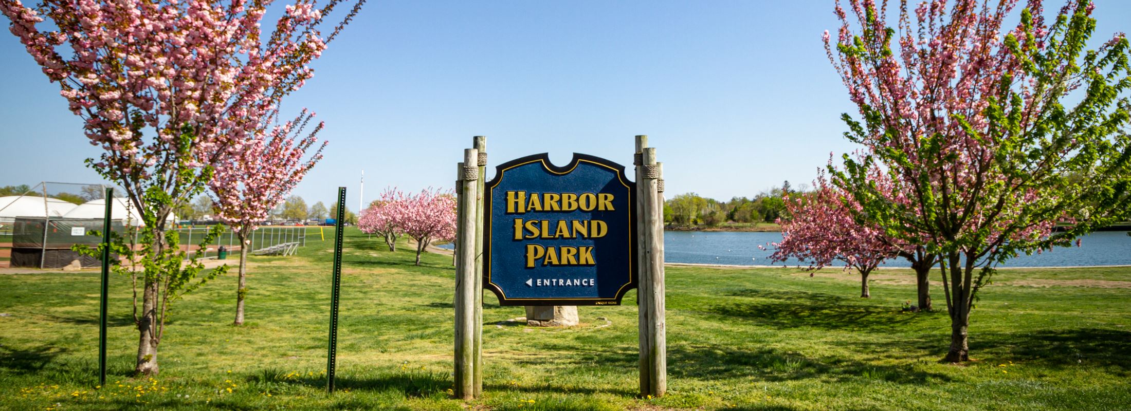 Harbor Island Park in Mamaroneck, New York