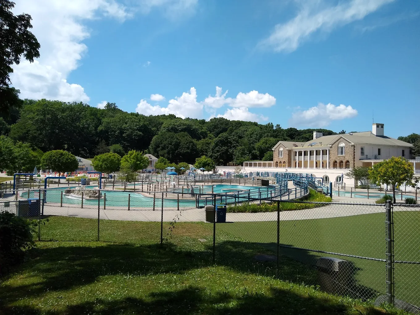 Tibbetts Brook Park in Yonkers, New York