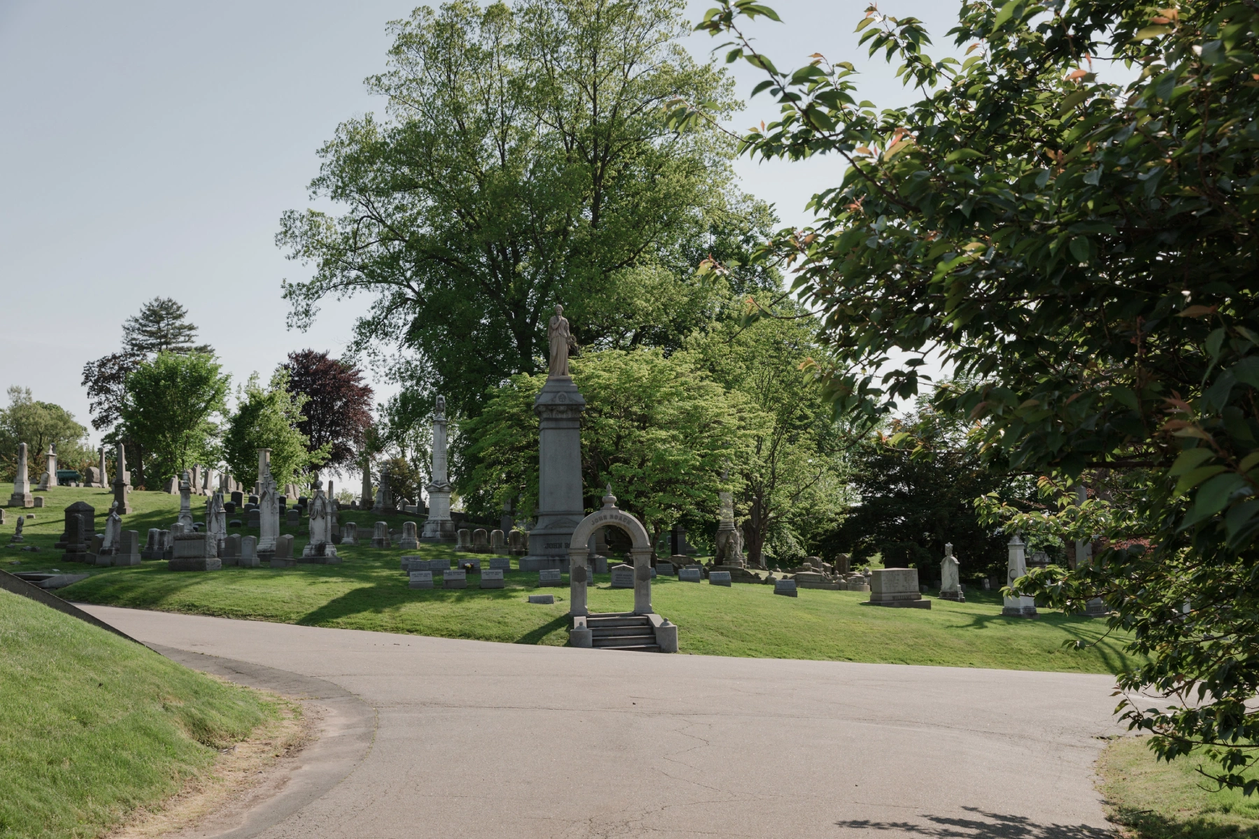 Sleepy Hollow Cemetery in Sleepy Hollow, New York