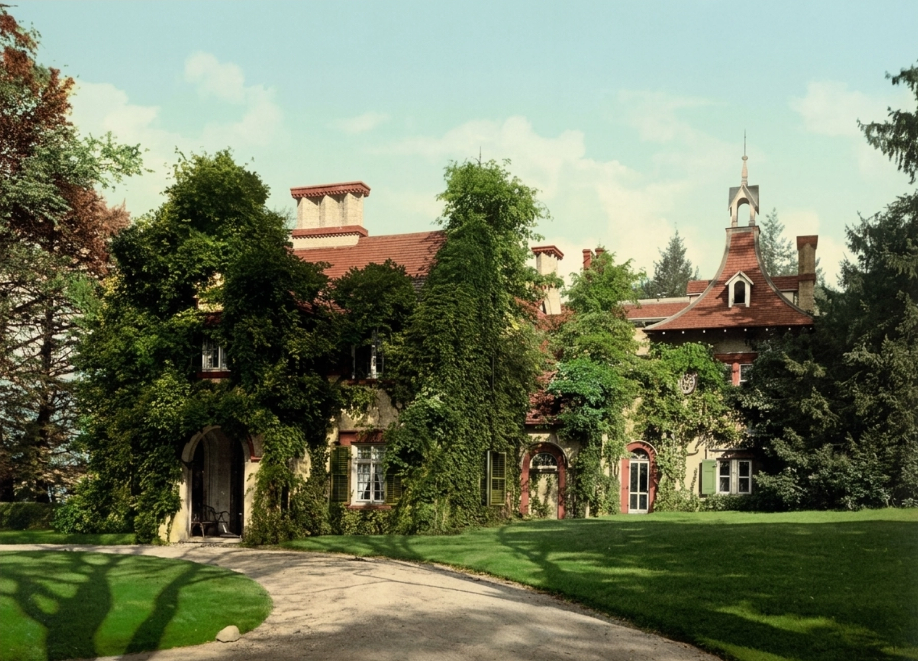 Washington Irving's Sunnyside in Irvington, New York
