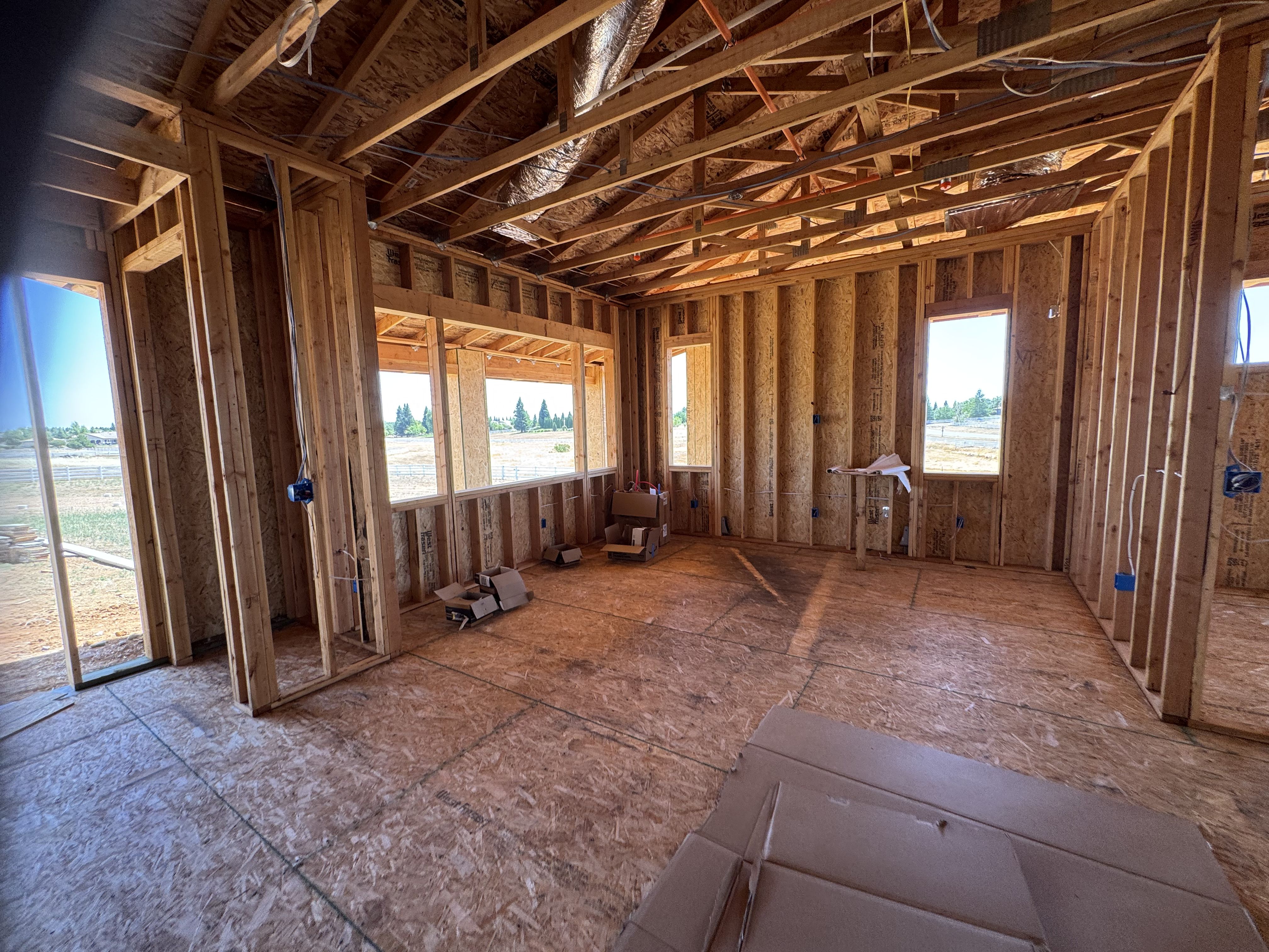 Commercial electrical panel and conduit installation