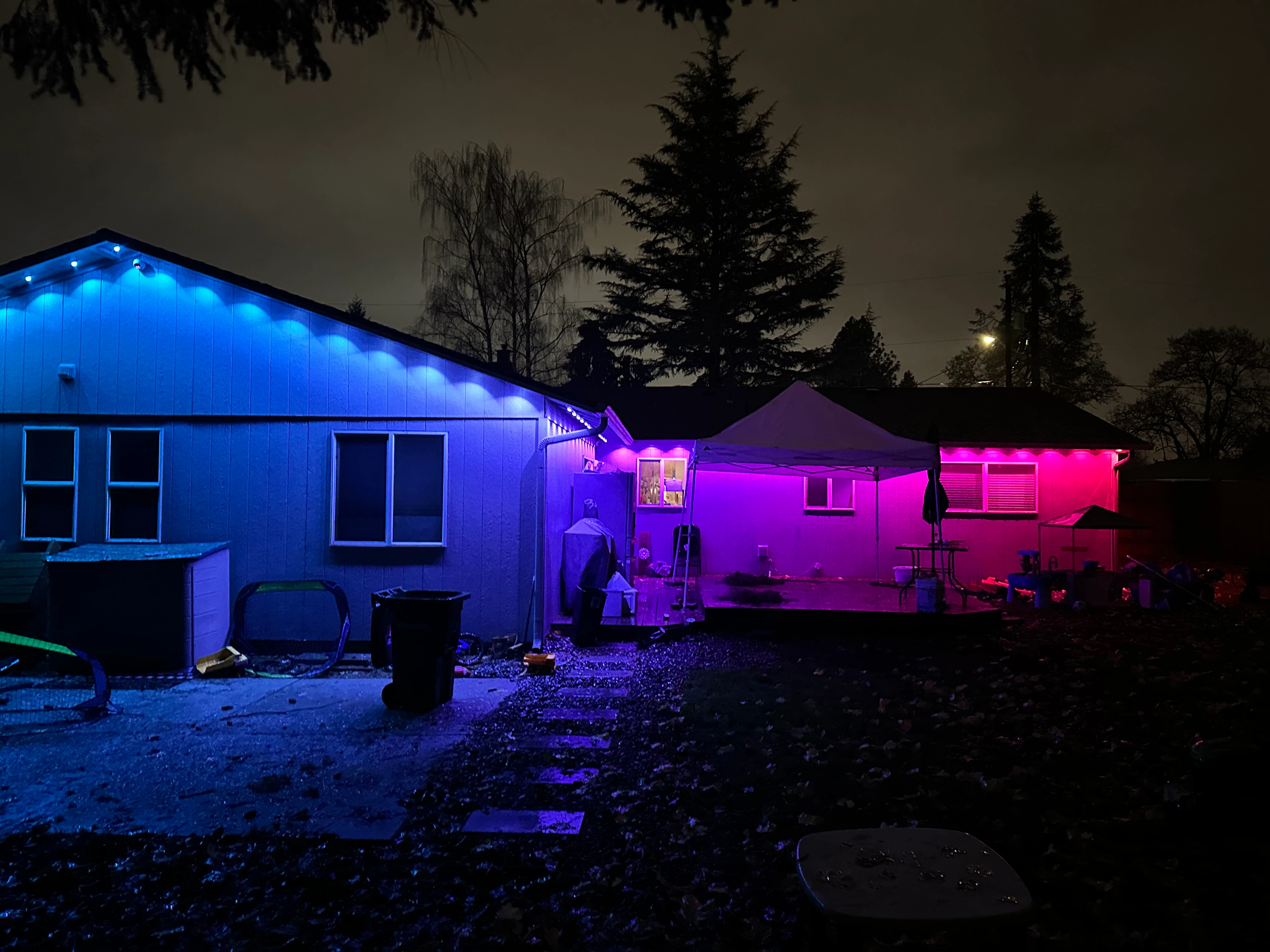 Permanent Govee lighting installation — Halloween • Beaverton, OR