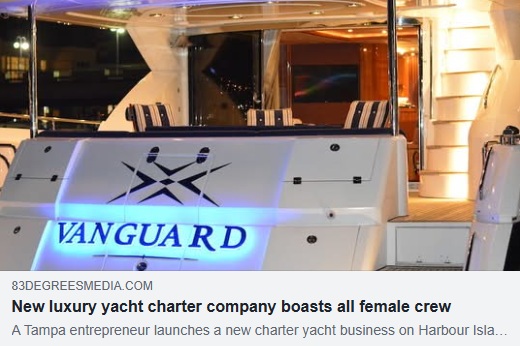 New luxury yacht charter company boasts all female crew