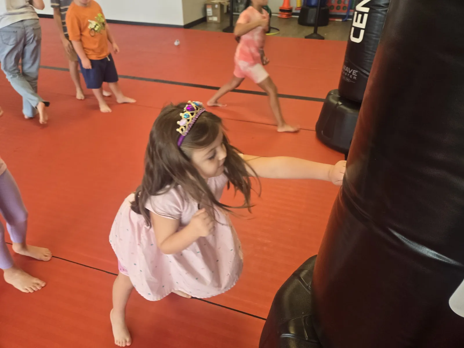 Students in martial arts class at Houma’s Best