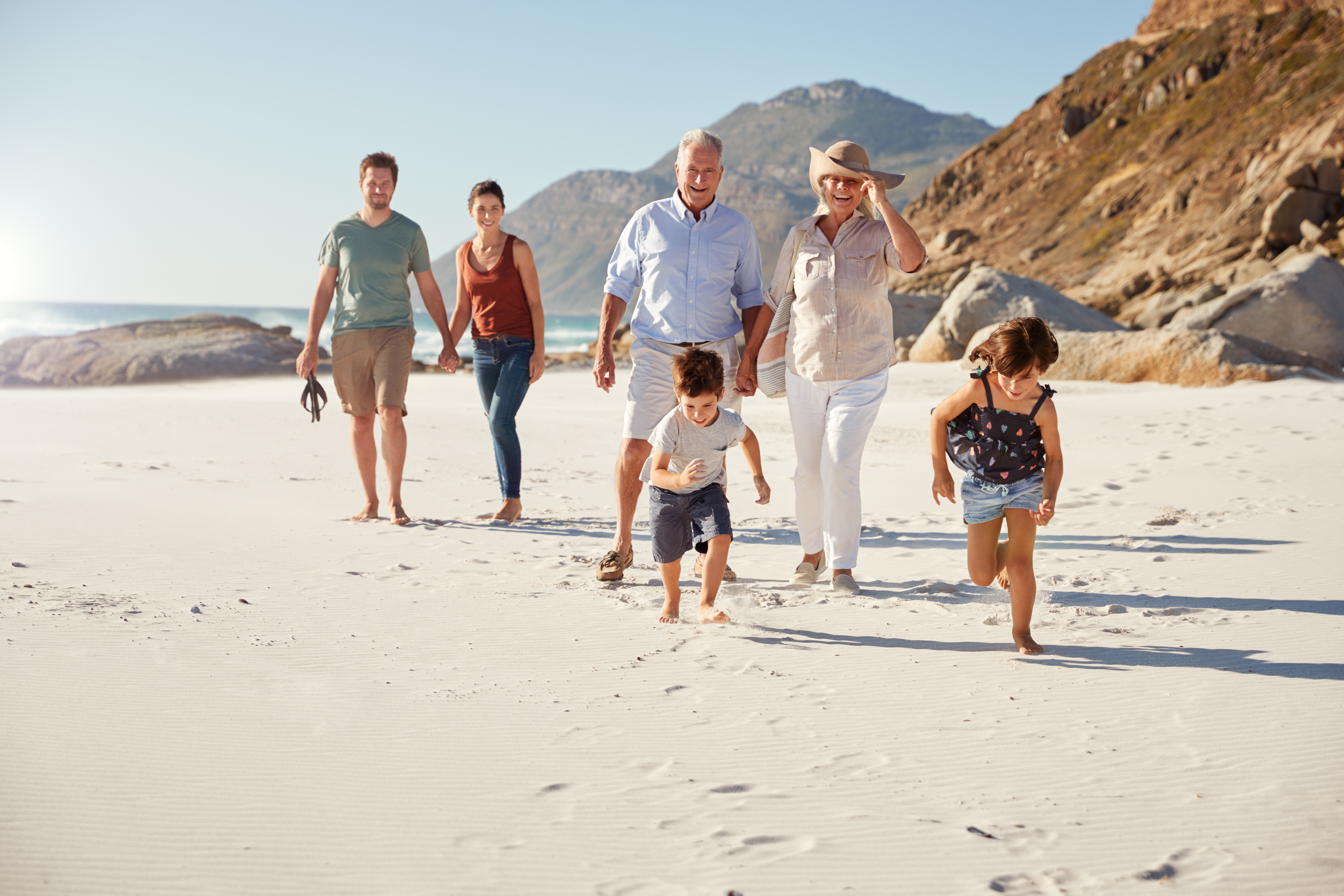 Seniors enjoying an active lifestyle, confident in their health coverage