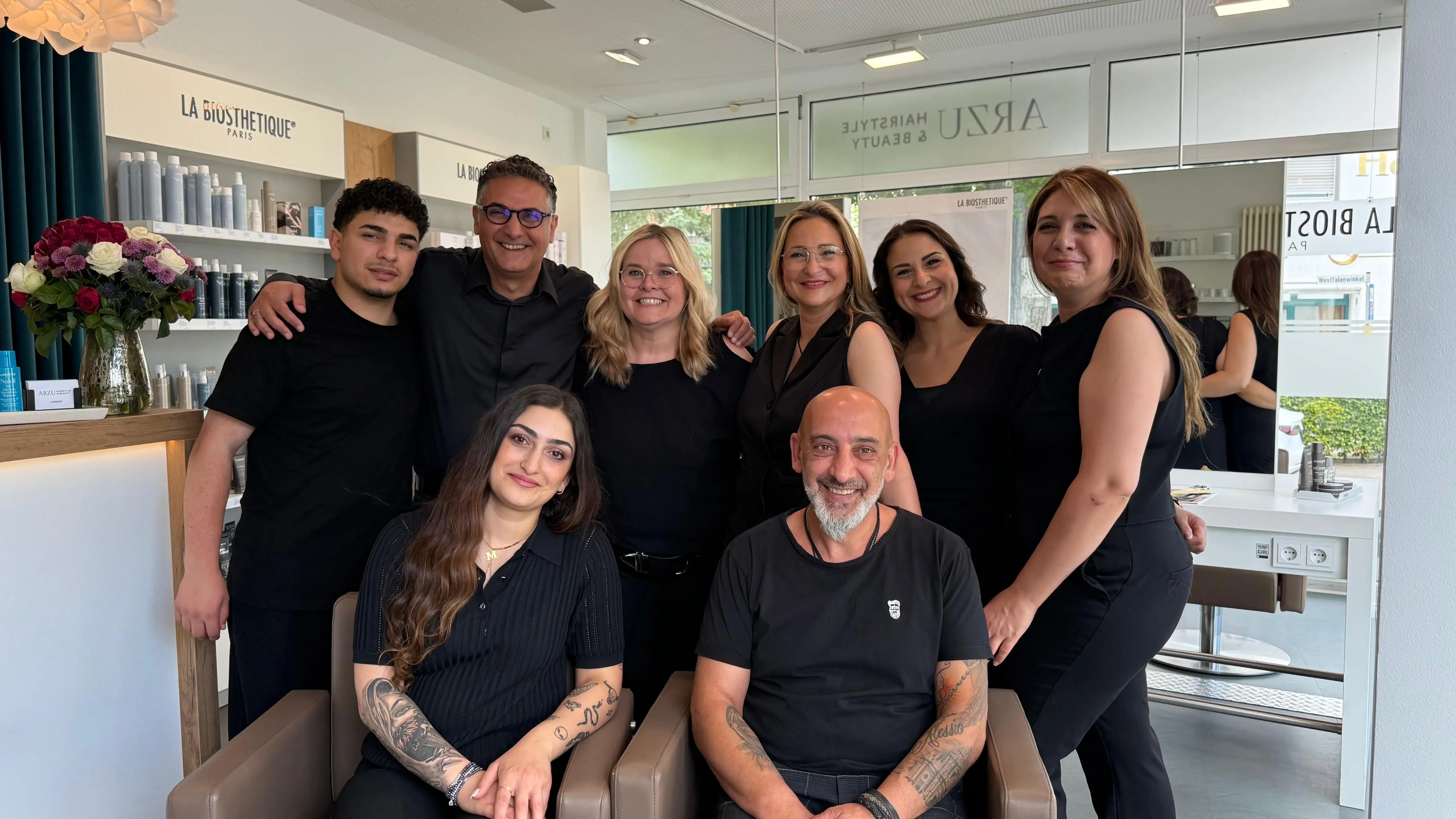Das Team von ARZU Hairstyle & Beauty im Salon in Lippstadt-Bad Waldliesborn