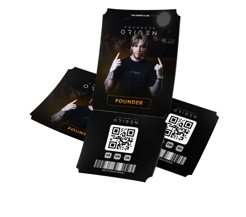 Boleto Founders Origen