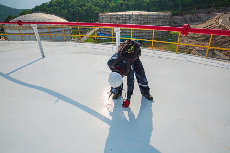 Commercial TPO and PVC roofing