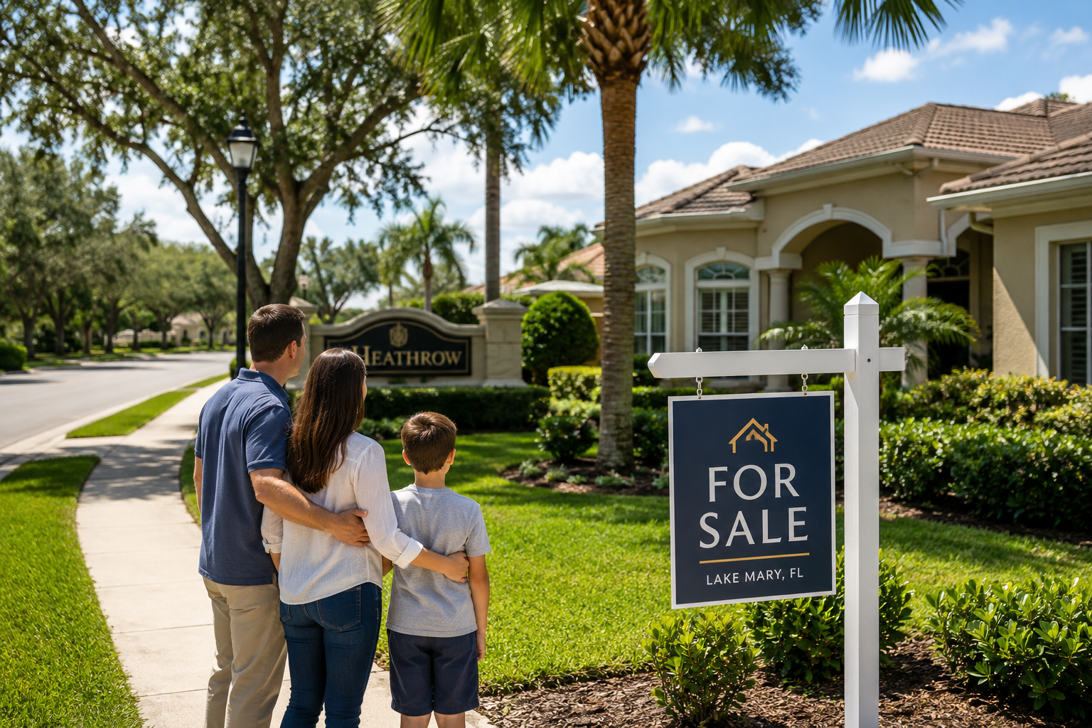 Lake Mary Florida neighborhood lifestyle with homeowners preparing for their next move