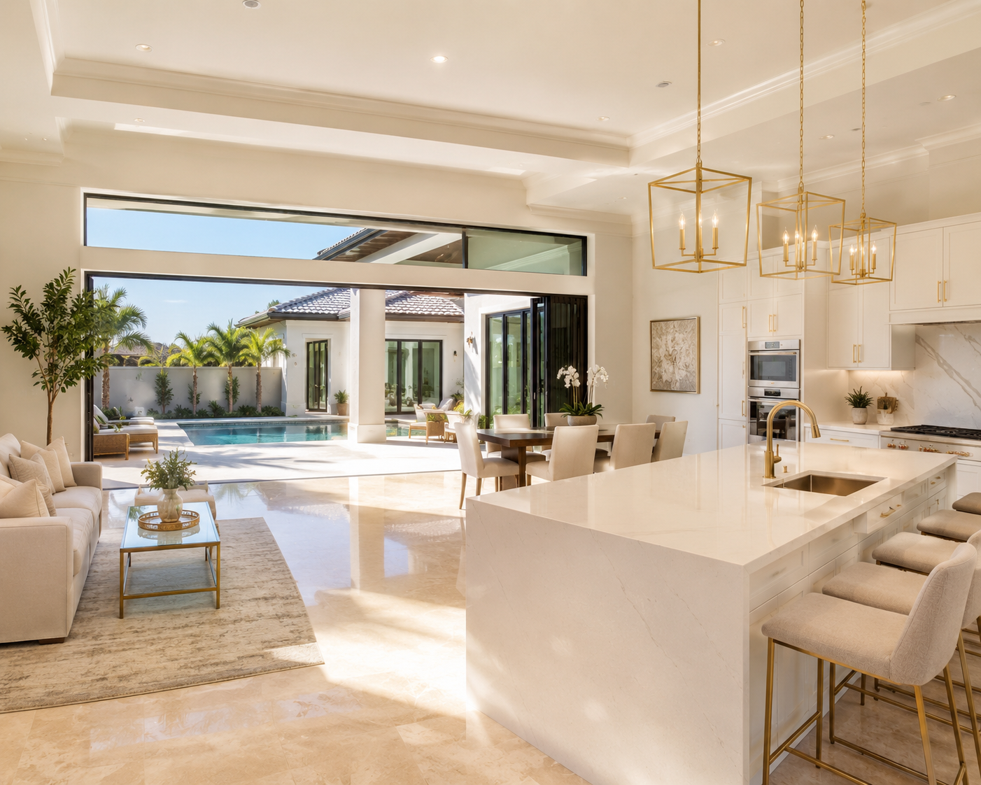 Luxury Florida home interior
