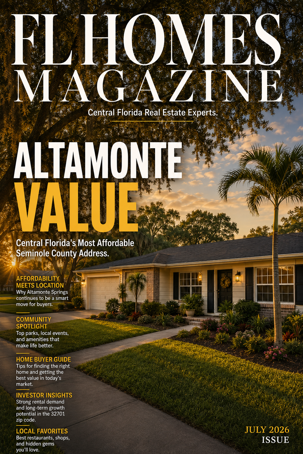 Altamonte Springs, Florida — FL Homes Magazine Edition