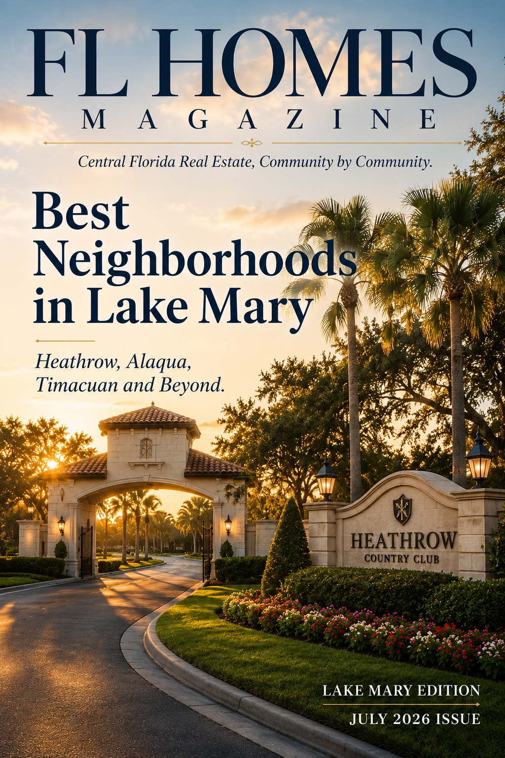 Best Neighborhoods in Lake Mary, FL — FL Homes Magazine