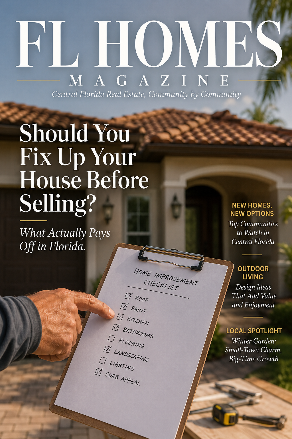 Should You Fix Up Your House Before Selling in Florida? — FL Homes Magazine