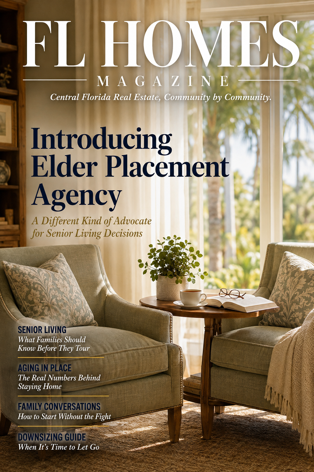 FL Homes Magazine September 2026 Issue — Introducing Elder Placement Agency