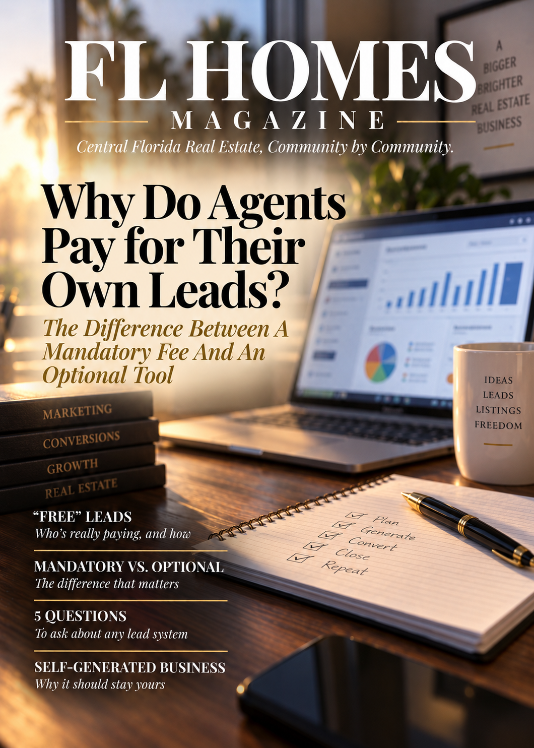 Why Do Real Estate Agents End Up Paying for Their Own Leads? — FL Homes Magazine