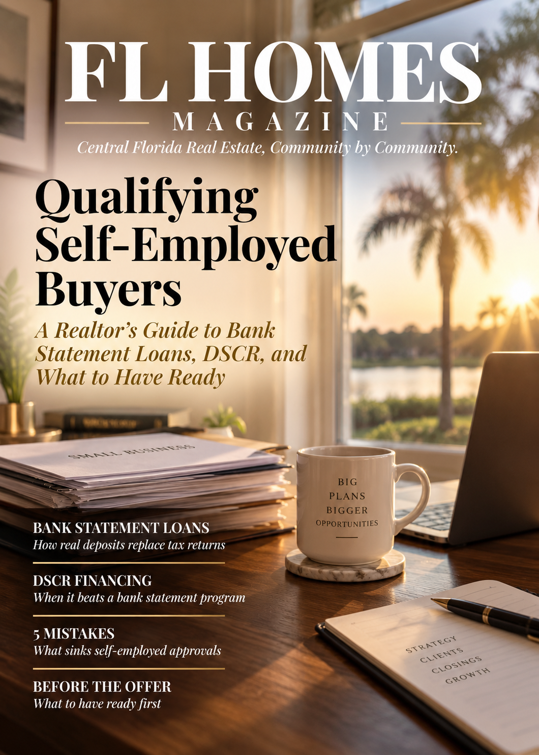 How Can a Self-Employed Buyer Qualify for a Mortgage in Florida? — FL Homes Magazine
