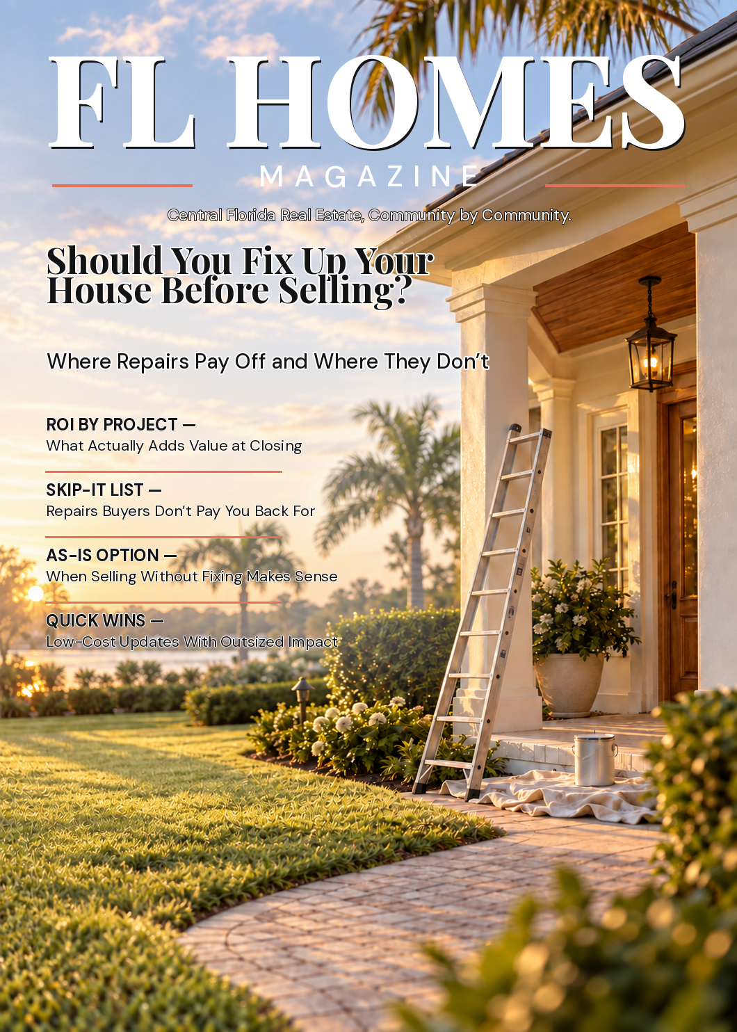 Should You Fix Up Your House Before Selling in Florida? — FL Homes Magazine