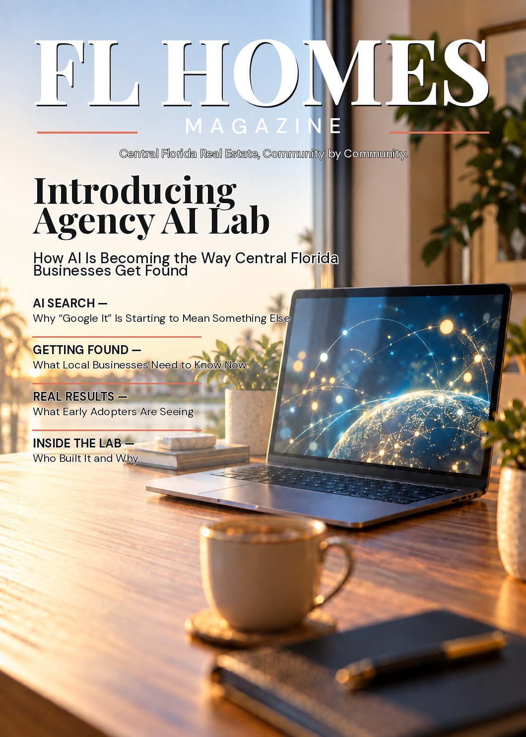 FL Homes Magazine October 2026 Issue — Introducing Agency AI Lab