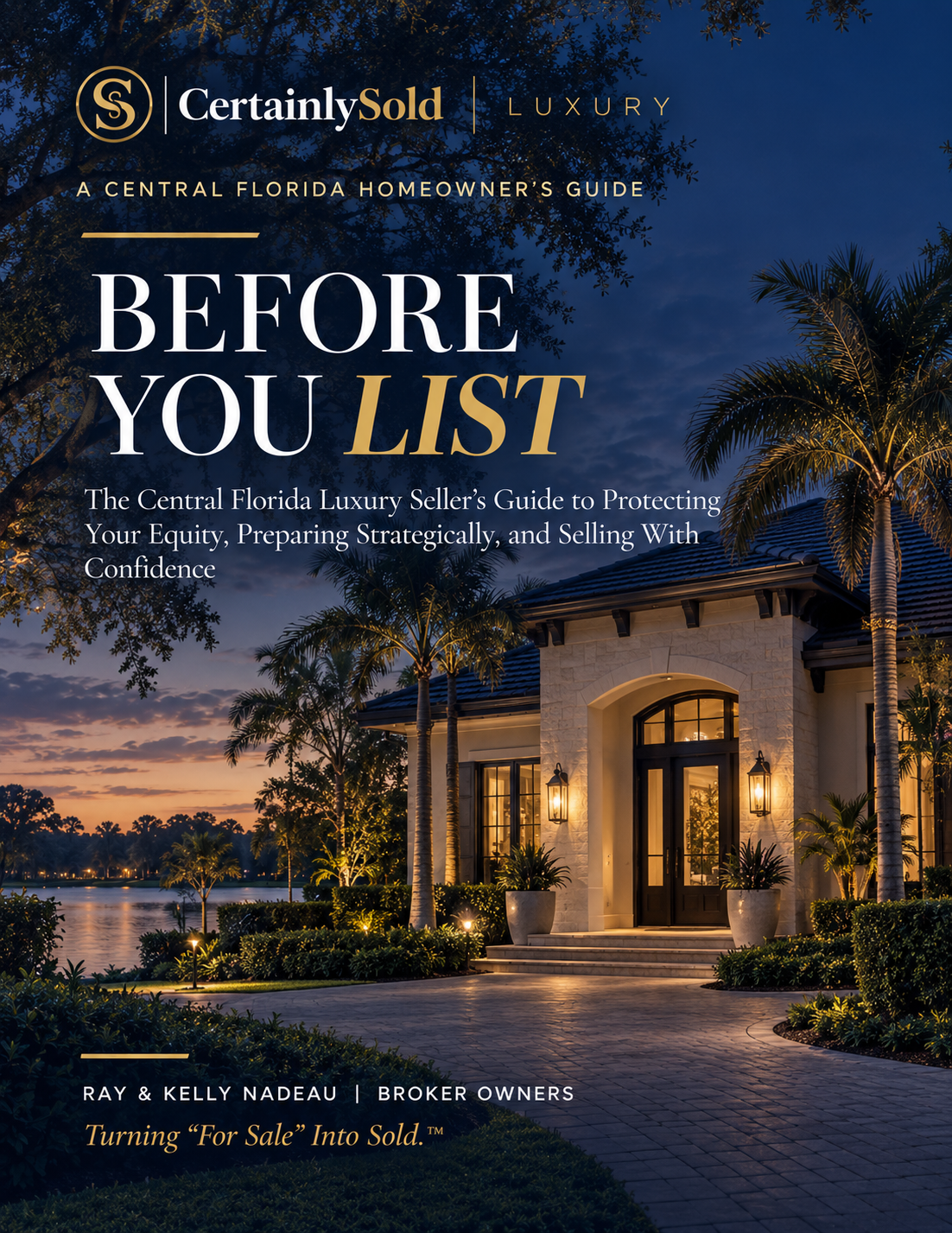 Before You List — Central Florida Luxury Seller Guide, digital book cover