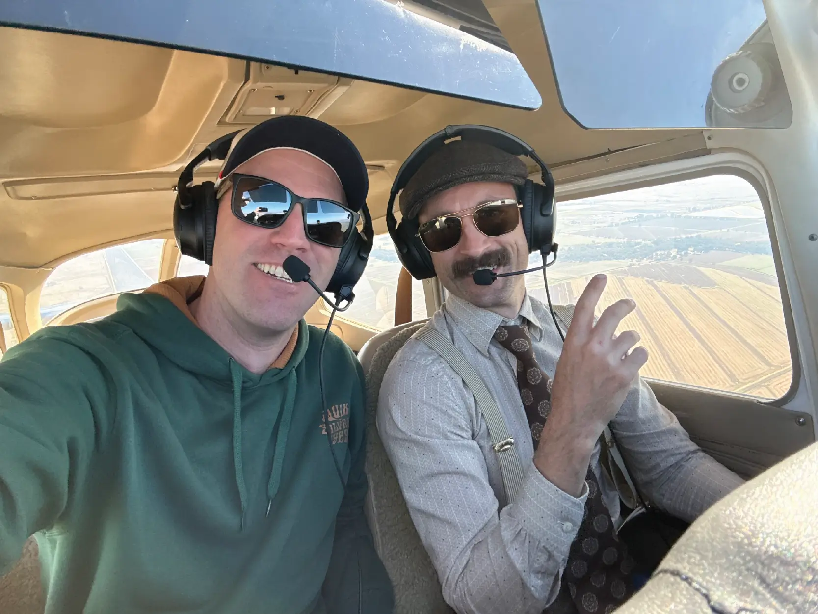 Flight training at Lincoln Regional Airport in Lincoln, California