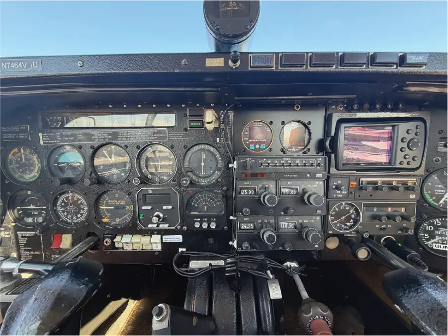 Mooney M20C - Center Panel 2