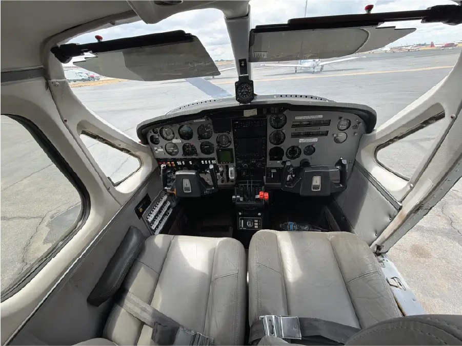 Cessna Skymaster - Interior High Angle