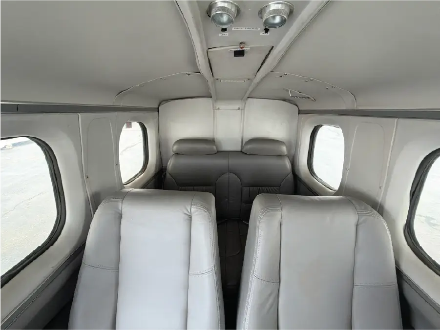 Cessna Skymaster - Interior Front to Back