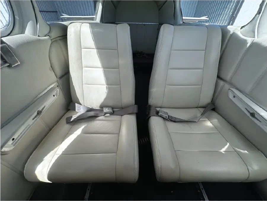 Beech Baron Back Seat