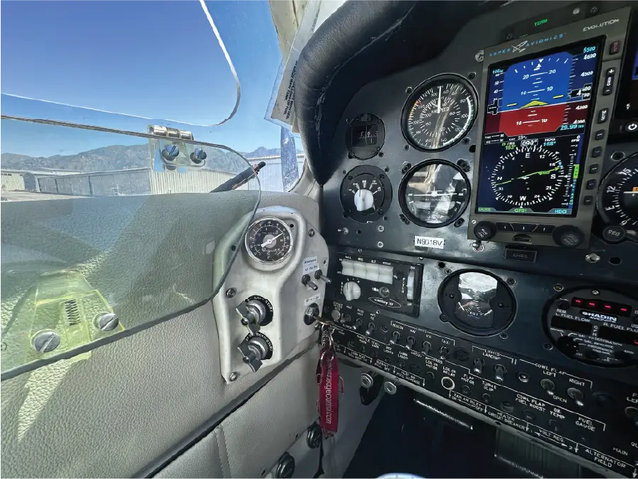 Beech Baron Pilot Side Panel