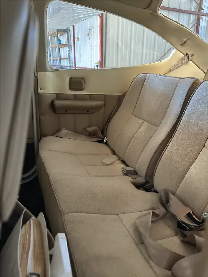 Cessna 182Q Interior - Back Seats