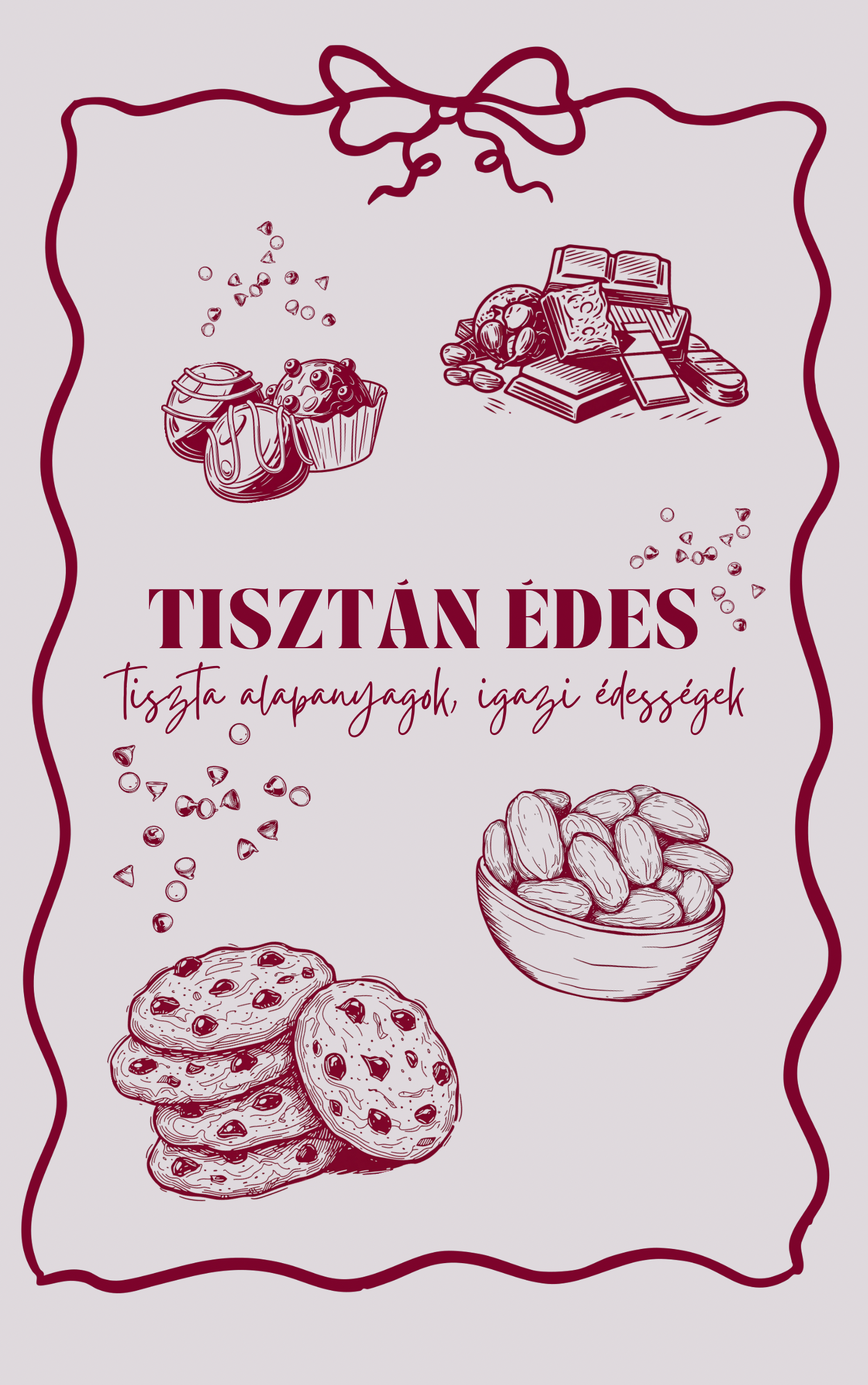 Tisztán édes — borító