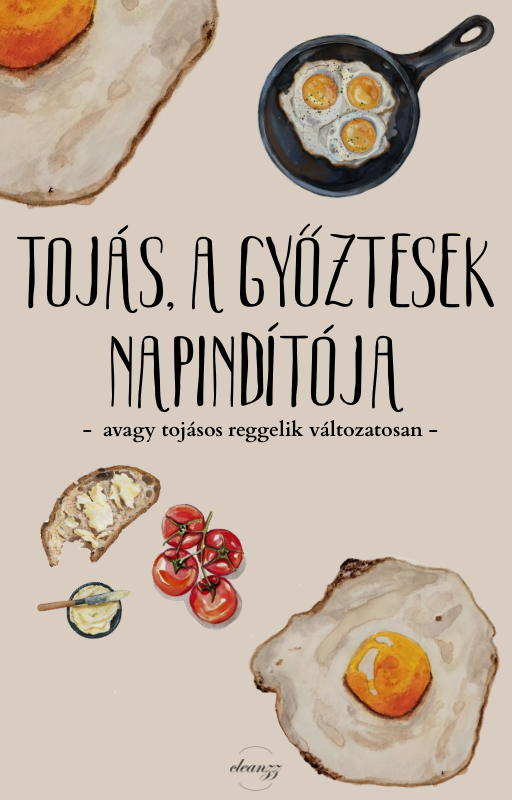 Tojás, a győztesek napindítója — borító