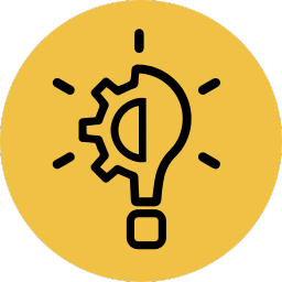Lightbulb icon illustrating bespoke digital strategies for business growth.