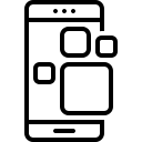 Social icons grid representing strategic social media management for SMEs.