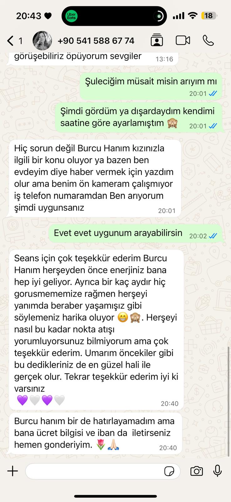 Danışan yorumu