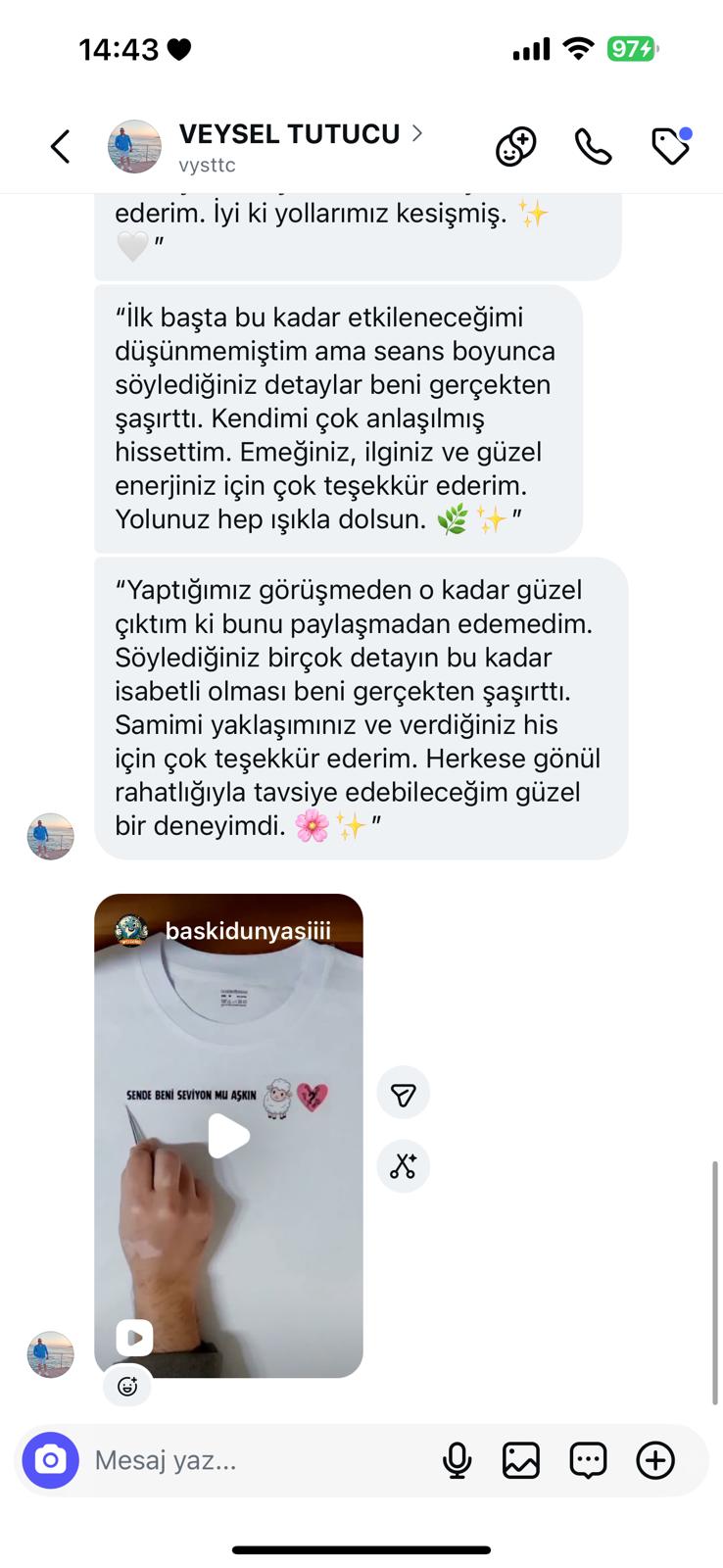 Danışan yorumu